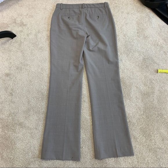 Theory Max C gray tailored Virgin wool pants size 6 - Picture 3 of 13